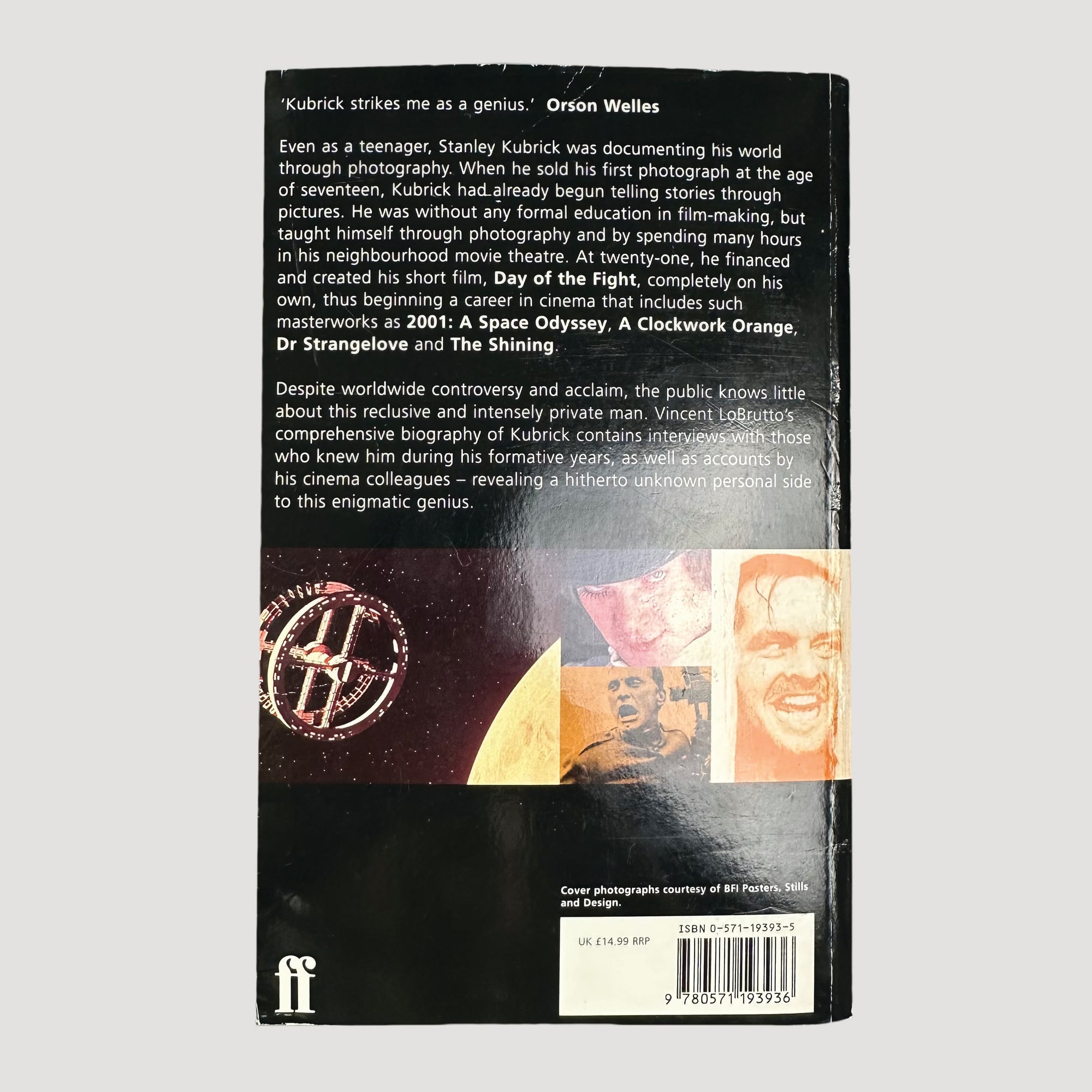 1998 Stanley Kubrick Vincent LoBrutto Faber