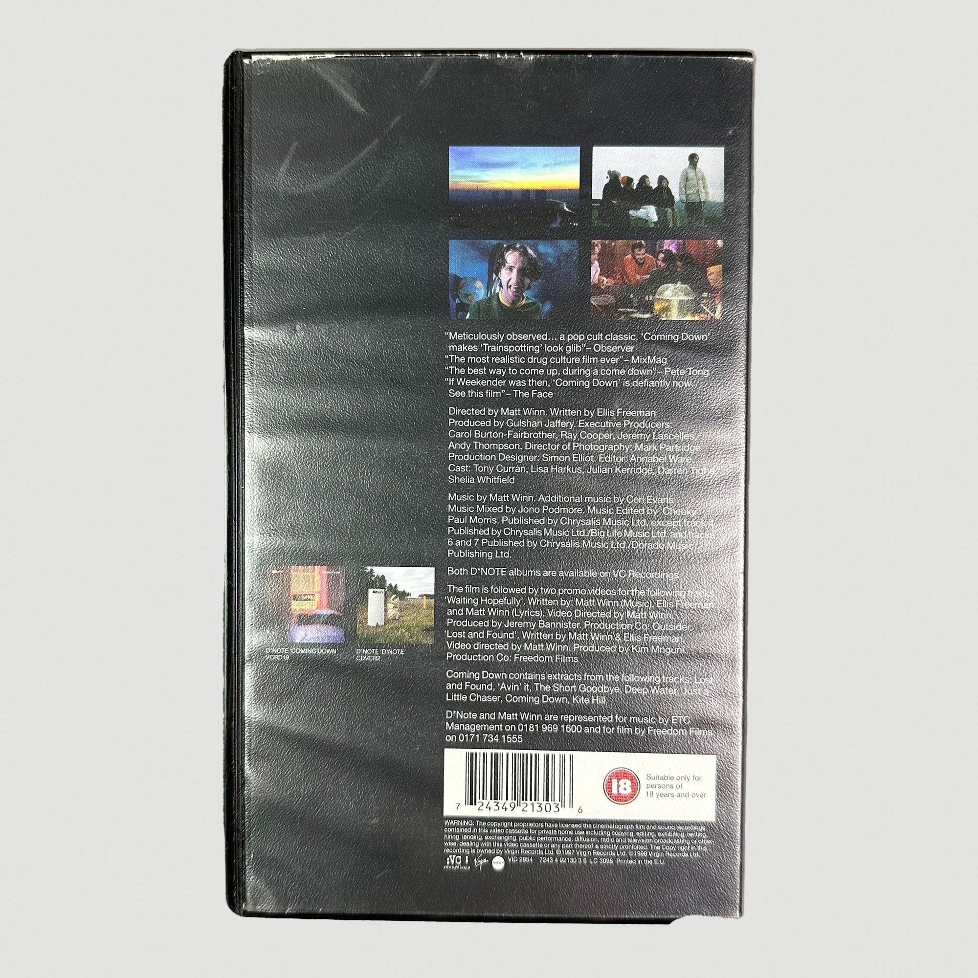 1998 Coming Down VHS