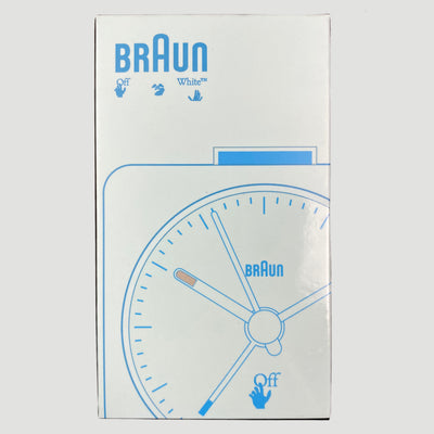 2020 Braun x Off White Travel Clock (Ice Blue)