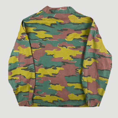 90's Belgian Camo Button Up Jacket