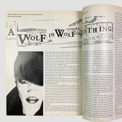 1987 i-D Grace Jones Issue