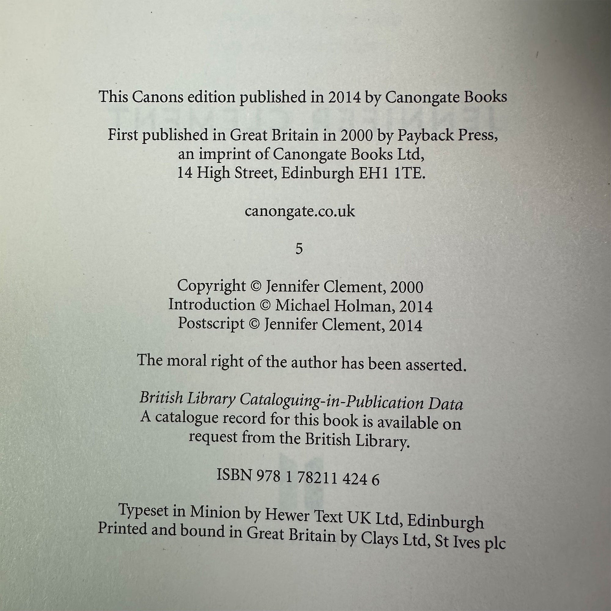 2014 Widow Basquiat by Jennifer Clement