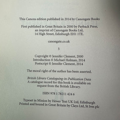 2014 Widow Basquiat by Jennifer Clement