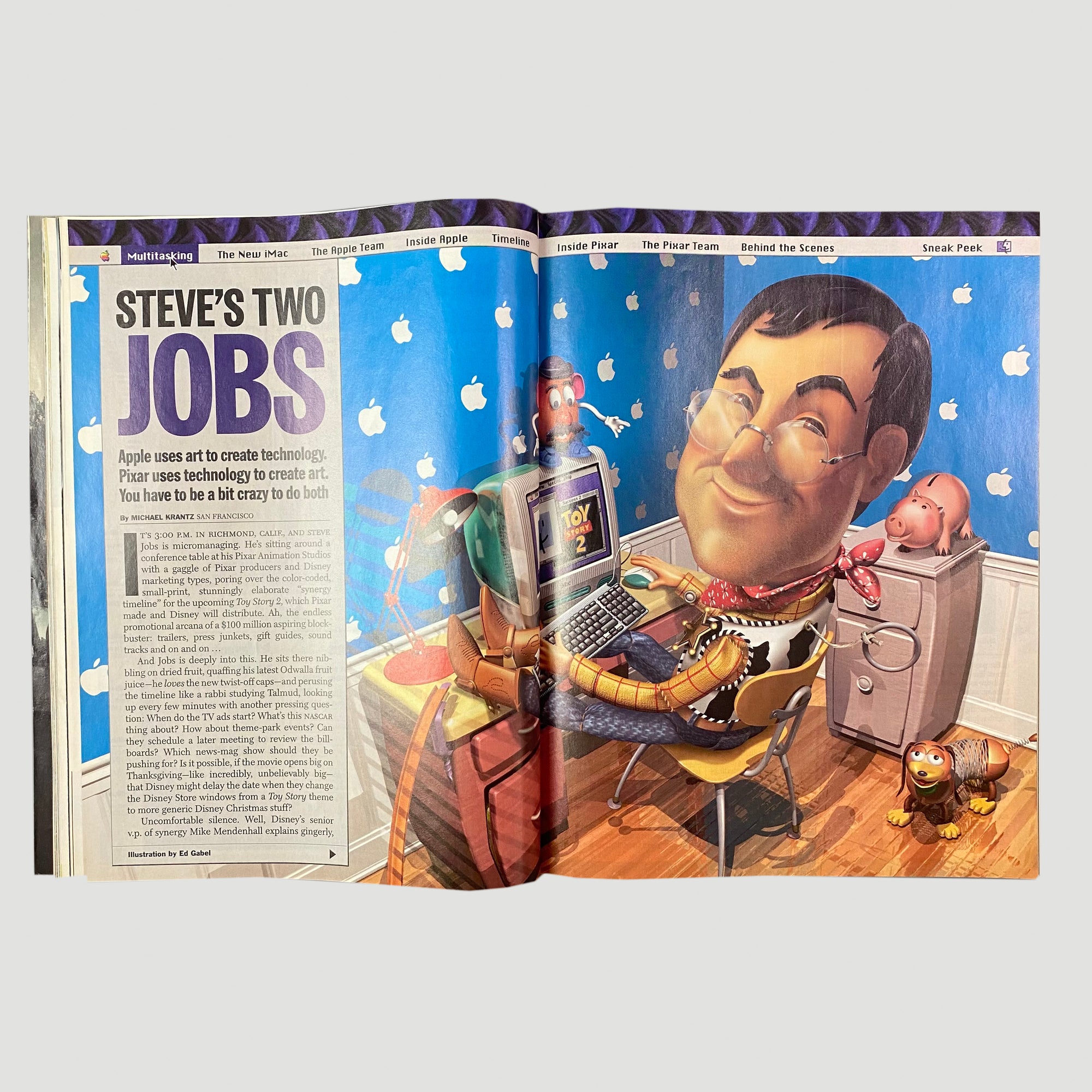 90's TIME Magazine Steve Jobs Issue