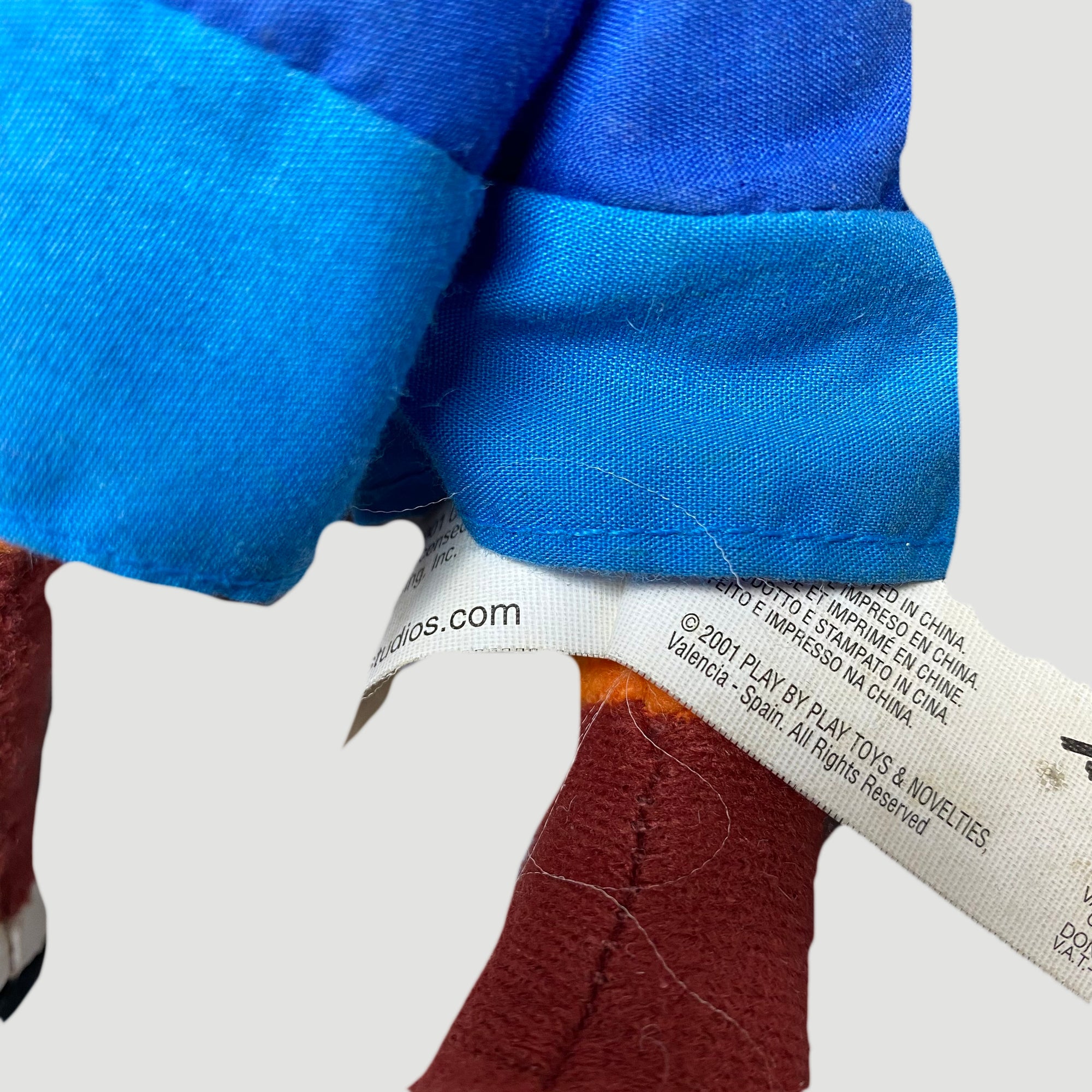 2001 Crash Bandicoot Plushie Toy