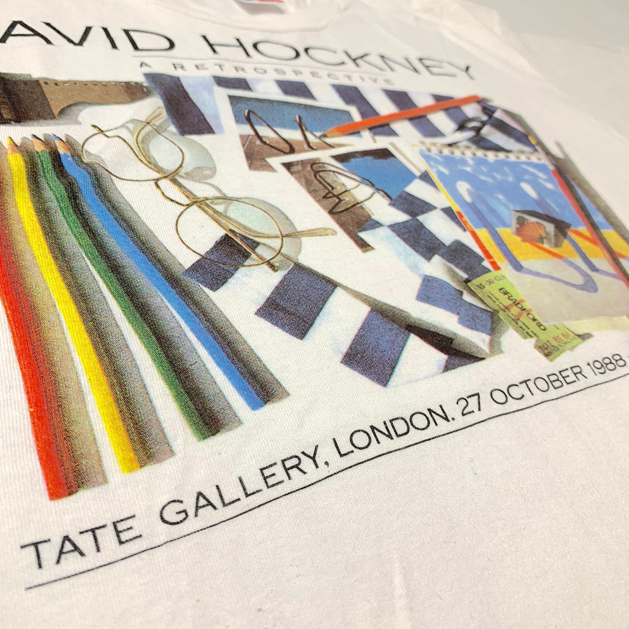 1988 David Hockey Tate Retrospective T-Shirt