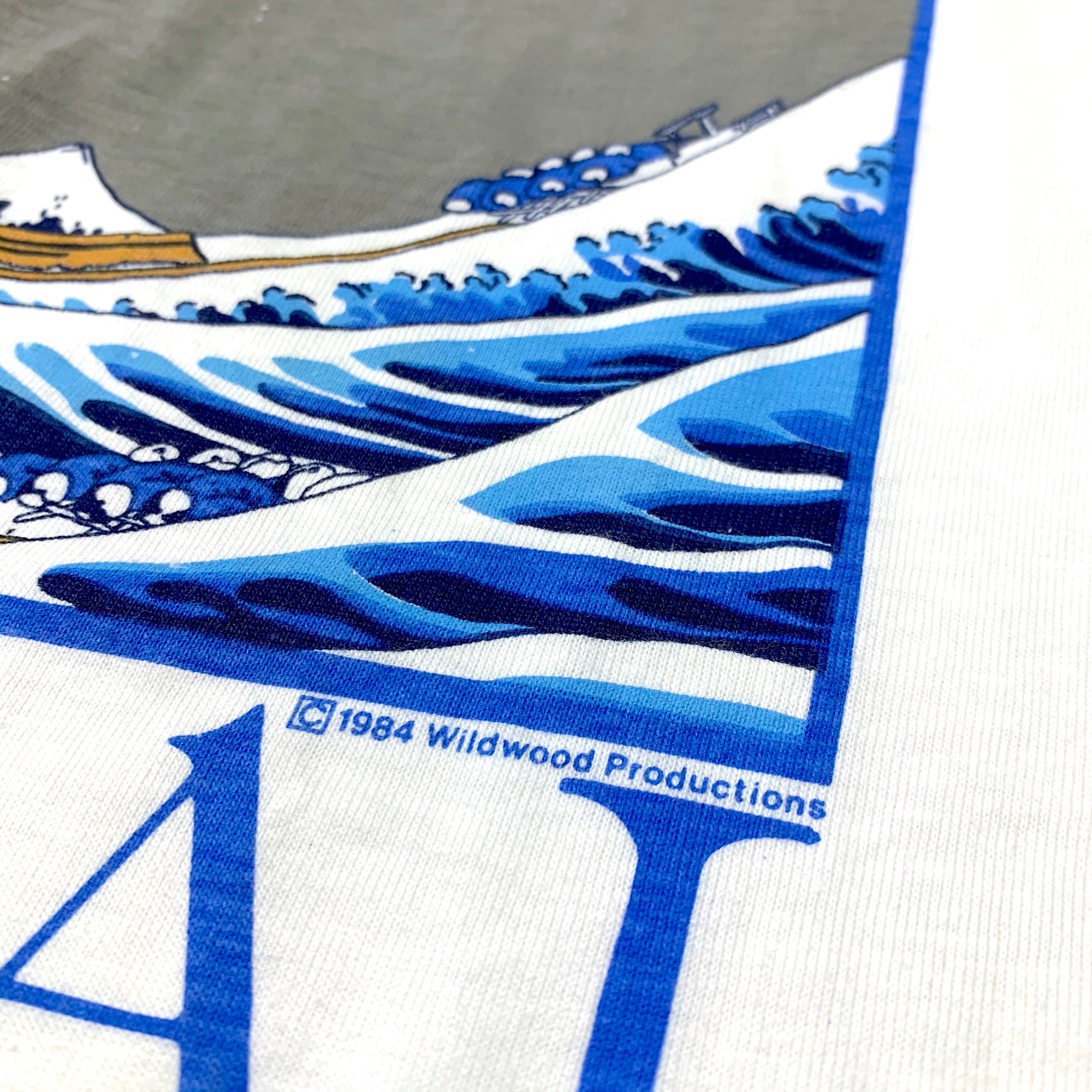 1984 Hokusai Great Wave T-Shirt