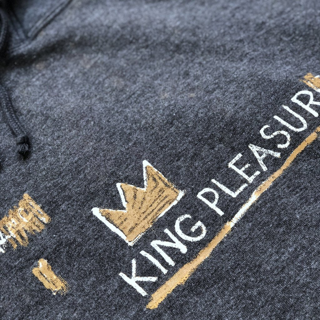 00's Japanese Basquiat 'King Pleasure' Hoodie