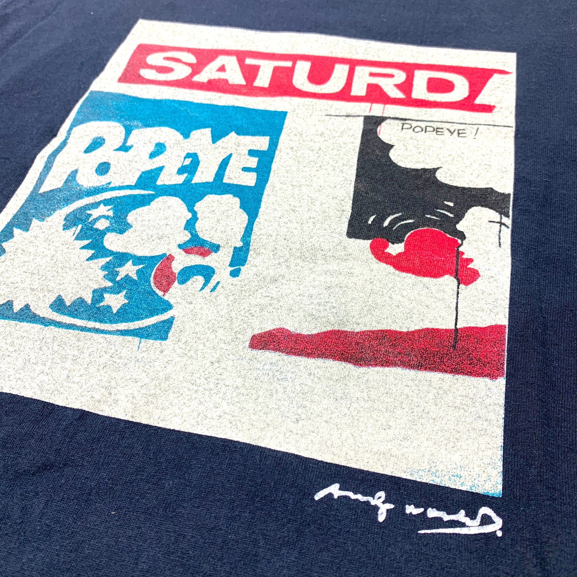 80's Andy Warhol Popeye T-Shirt
