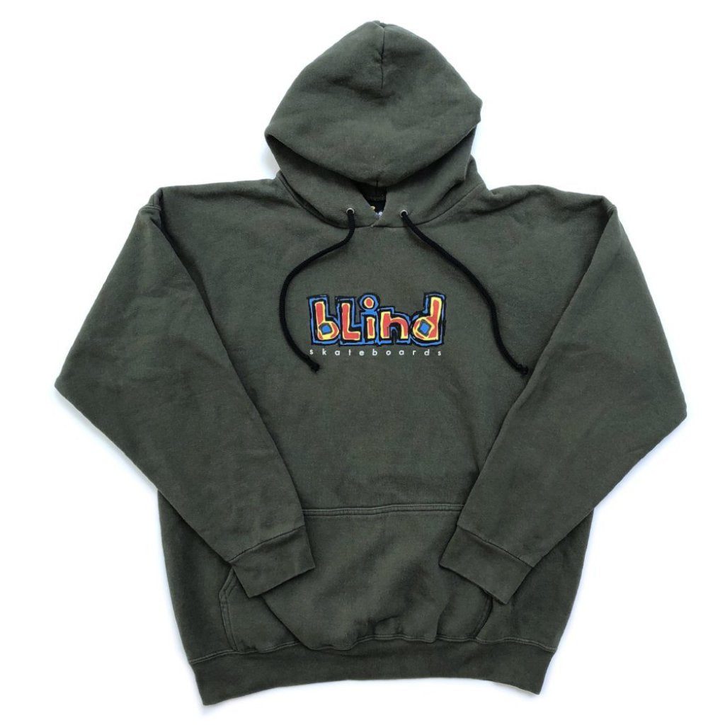 90's Blind Skateboards Logo Hoodie