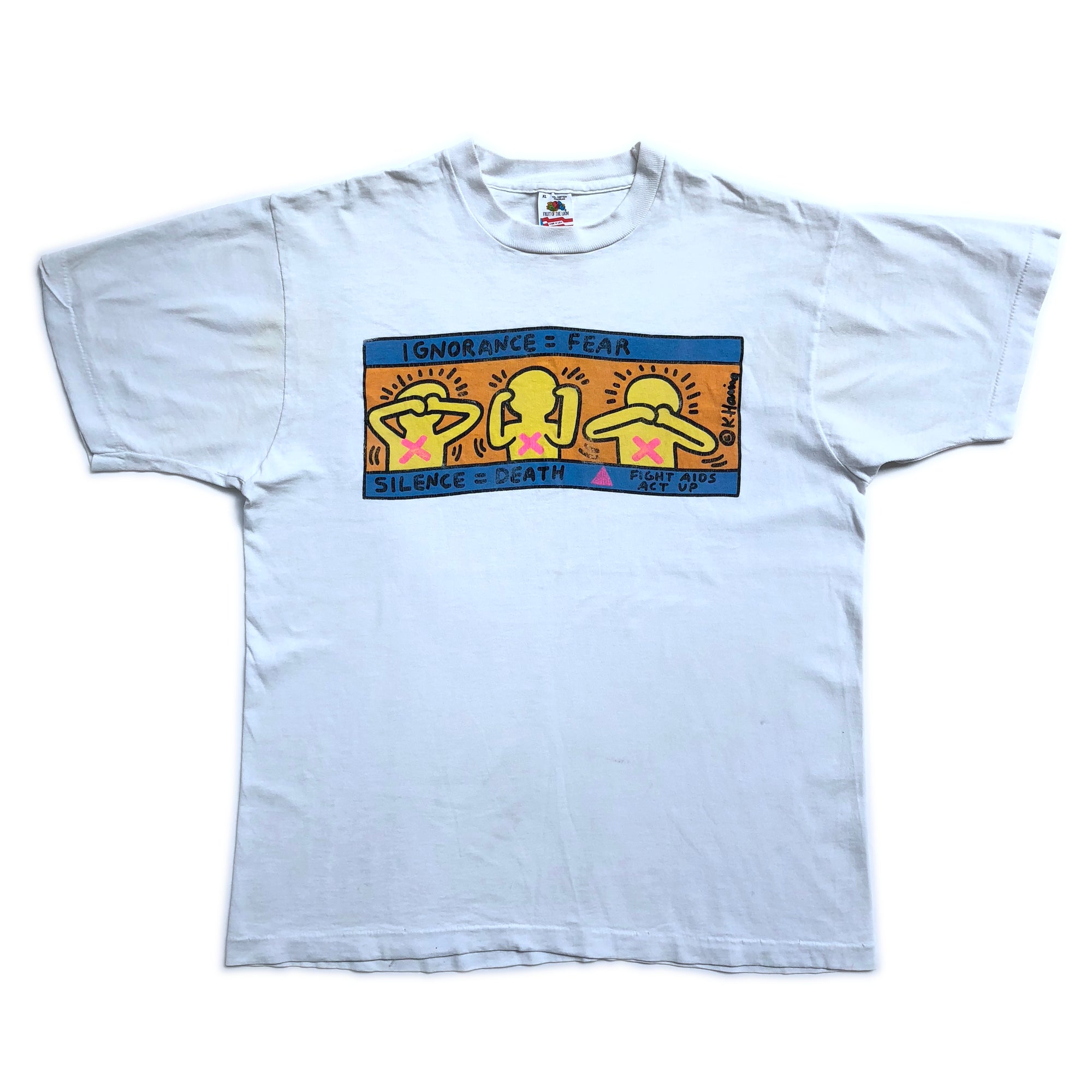 Early 90's Keith Haring Pop Shop T-shirt