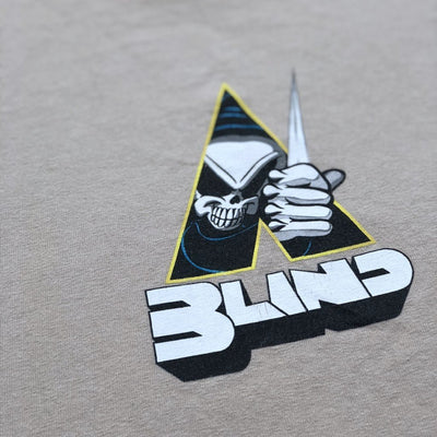 90's Blind Skateboards Clockwork Orange logo T-shirt