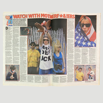 1992 NME Sonic Youth Thurston Cover