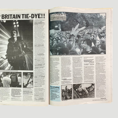 1992 NME Sonic Youth Thurston Cover