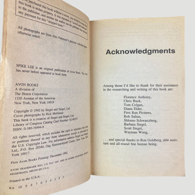 90's Spike Lee Unauthorised Biography