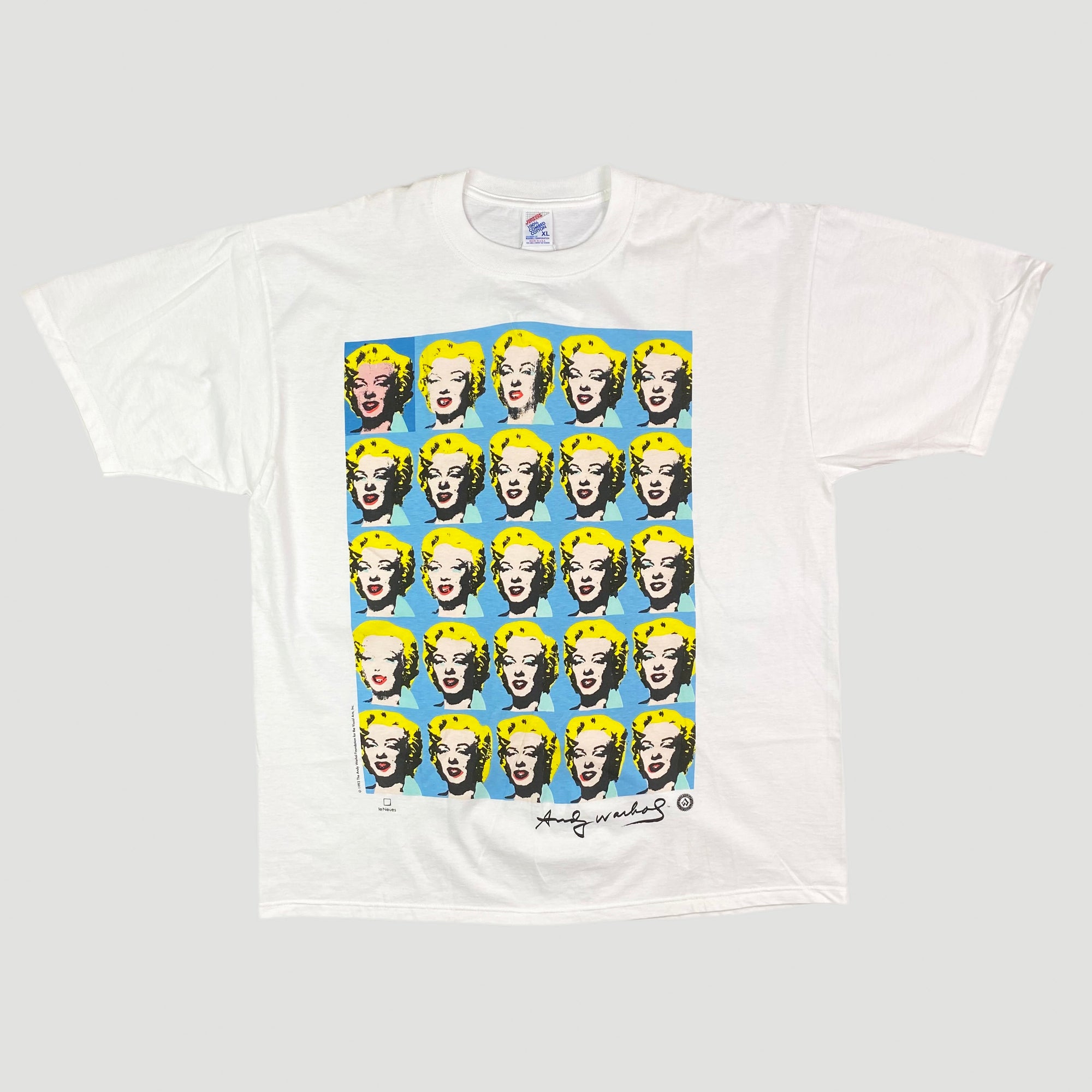 90's Andy Warhol Marilyn Monroe Multi Print T-Shirt