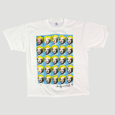90's Andy Warhol Marilyn Monroe Multi Print T-Shirt