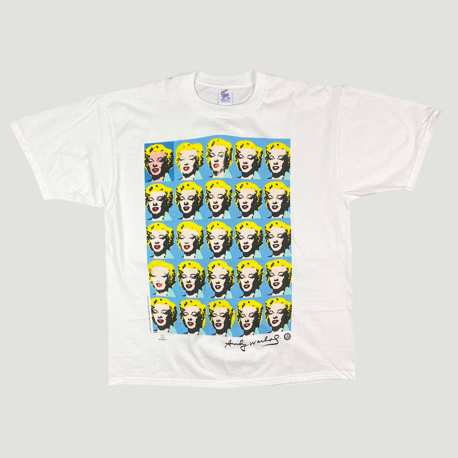 90's Andy Warhol Marilyn Monroe Multi Print T-Shirt