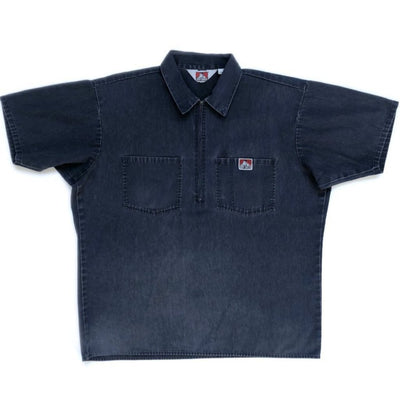 90's Ben Davis Half Zip Work Shirt