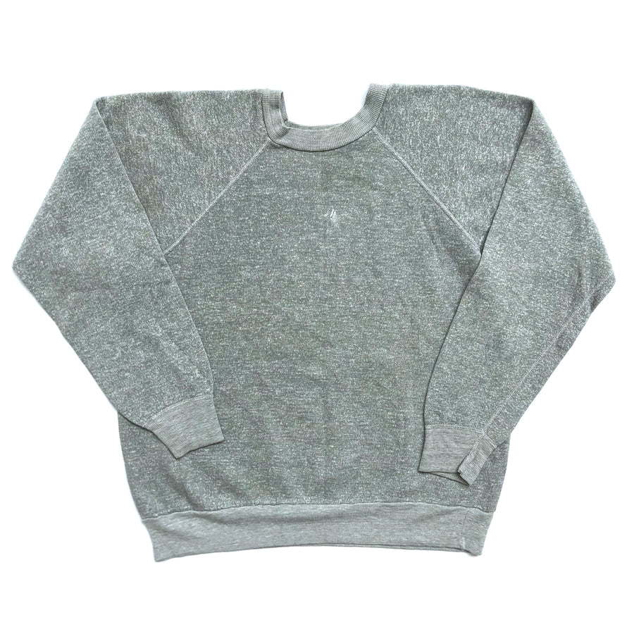 80's US Plain Grey marl Sweatshirt