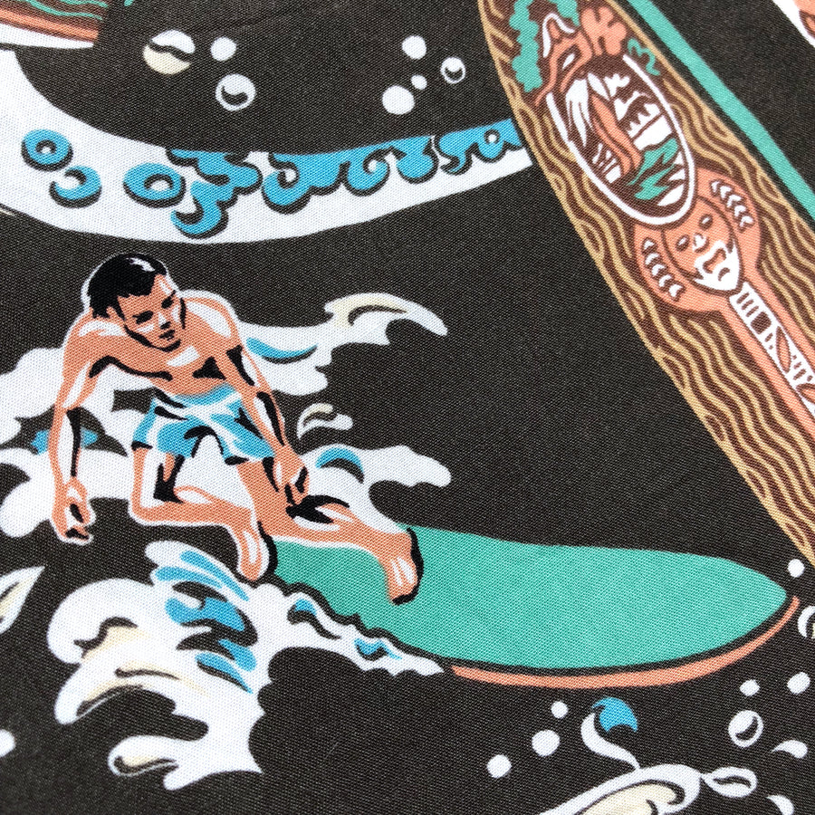 80's Made in Hawaii Hawaiian Surfer Shirt