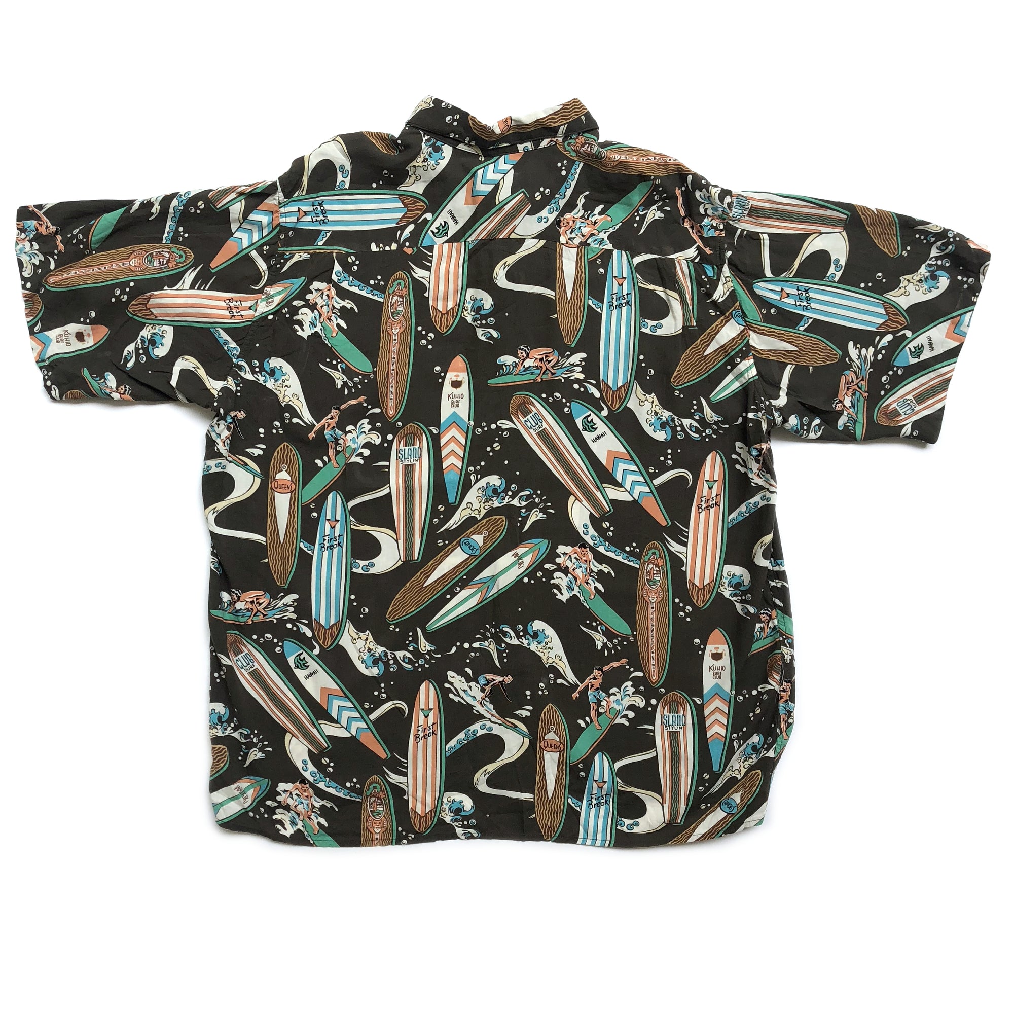 80's Made in Hawaii Hawaiian Surfer Shirt