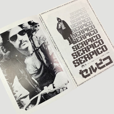 1973 Serpico Japanese Programme