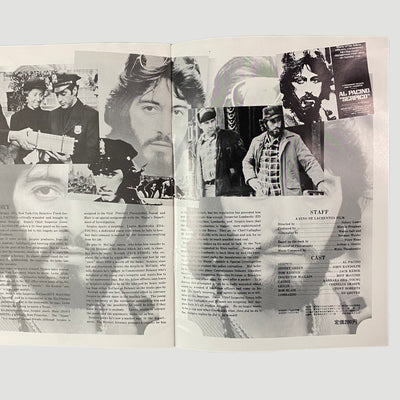 1973 Serpico Japanese Programme