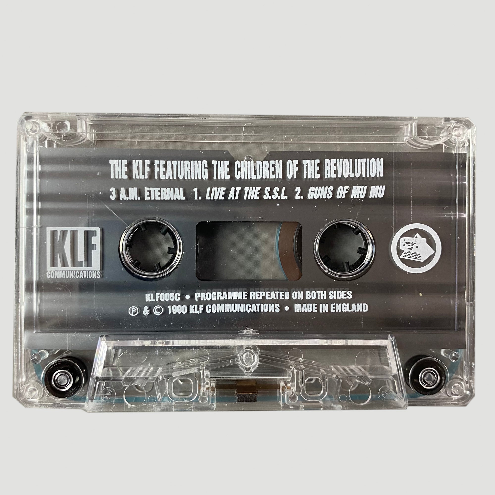 1989 The KLF '3am Eternal' Cassette Single