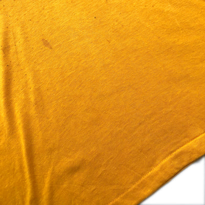 80's Plain Yellow Single Stich Pocket T-Shirt