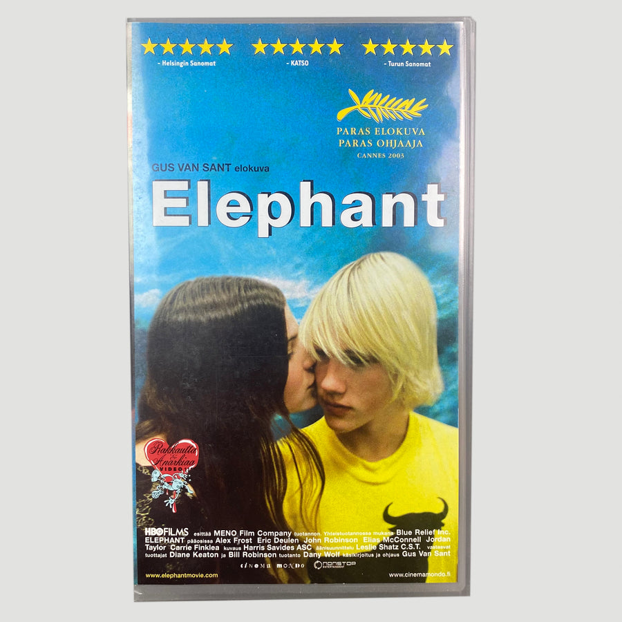2003 Gus Van Sant Elephant Finnish VHS