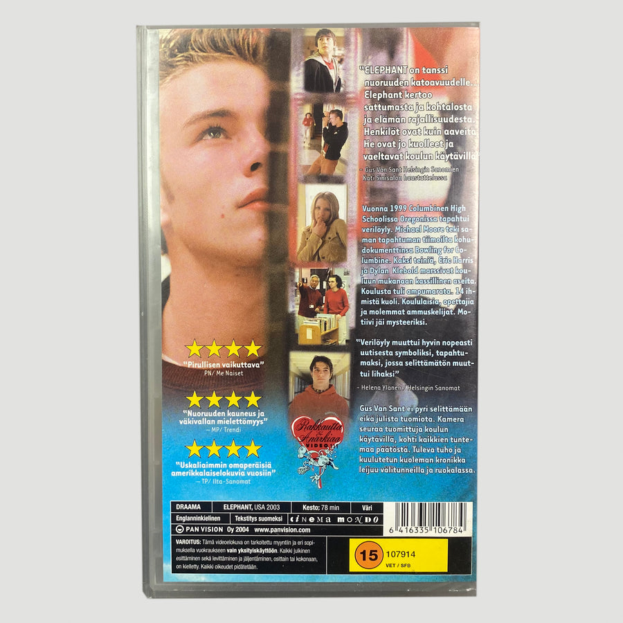 2003 Gus Van Sant Elephant Finnish VHS