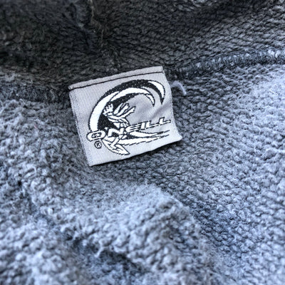1992 O'Neill Tribal Logo Grey Hoodie