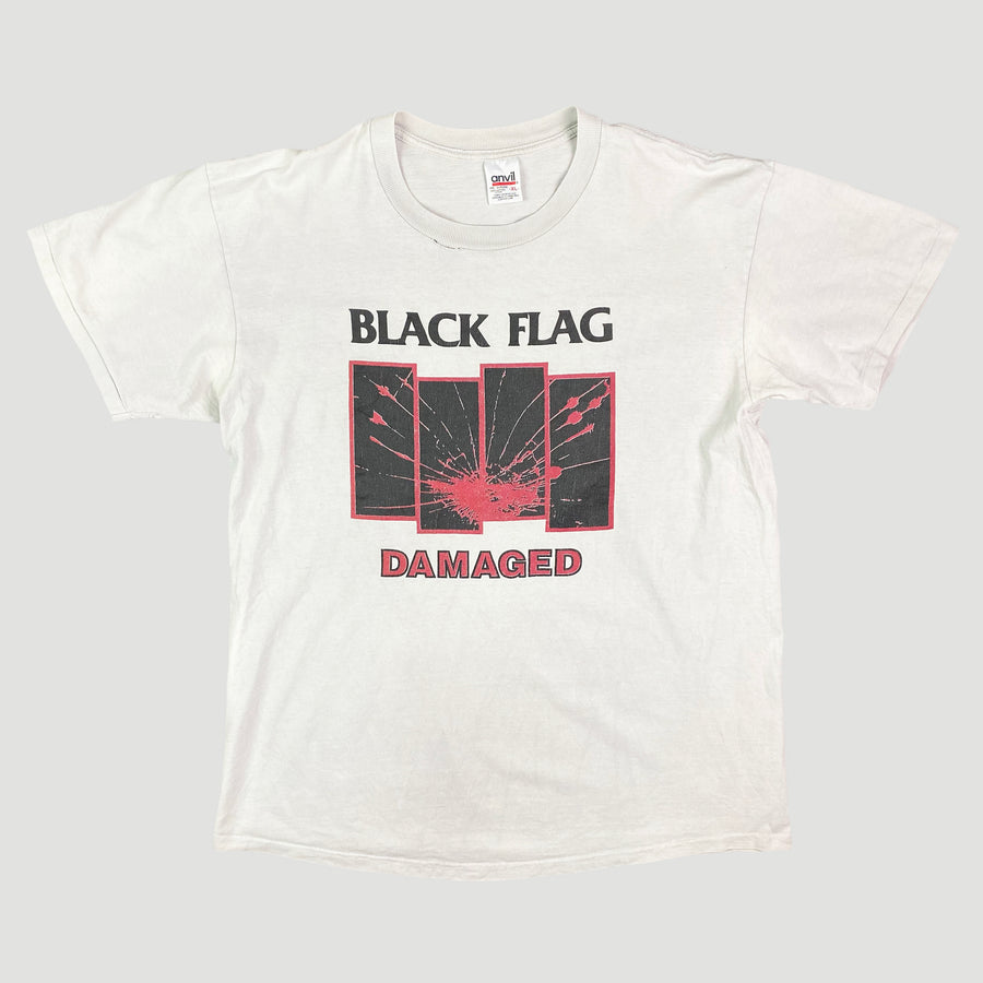 Mid 90’s Black Flag Damaged T-Shirt