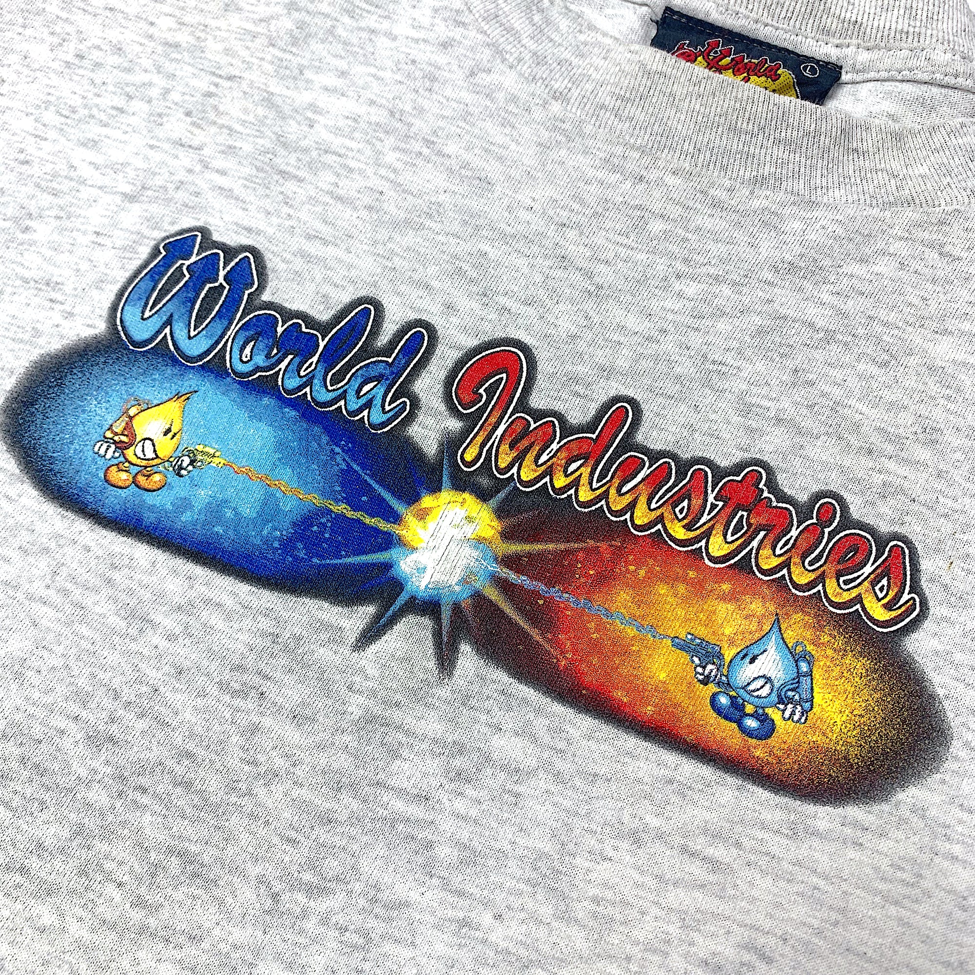 90's World Industries Flameboy Vs. Wet Willy T-Shirt