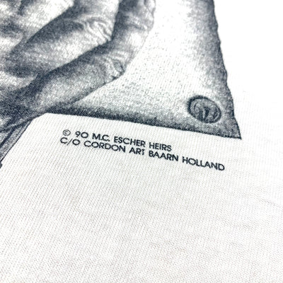 1990 MC Escher all over print T-Shirt