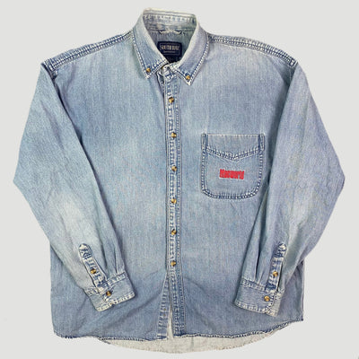 90's Apple Macworld Denim Shirt