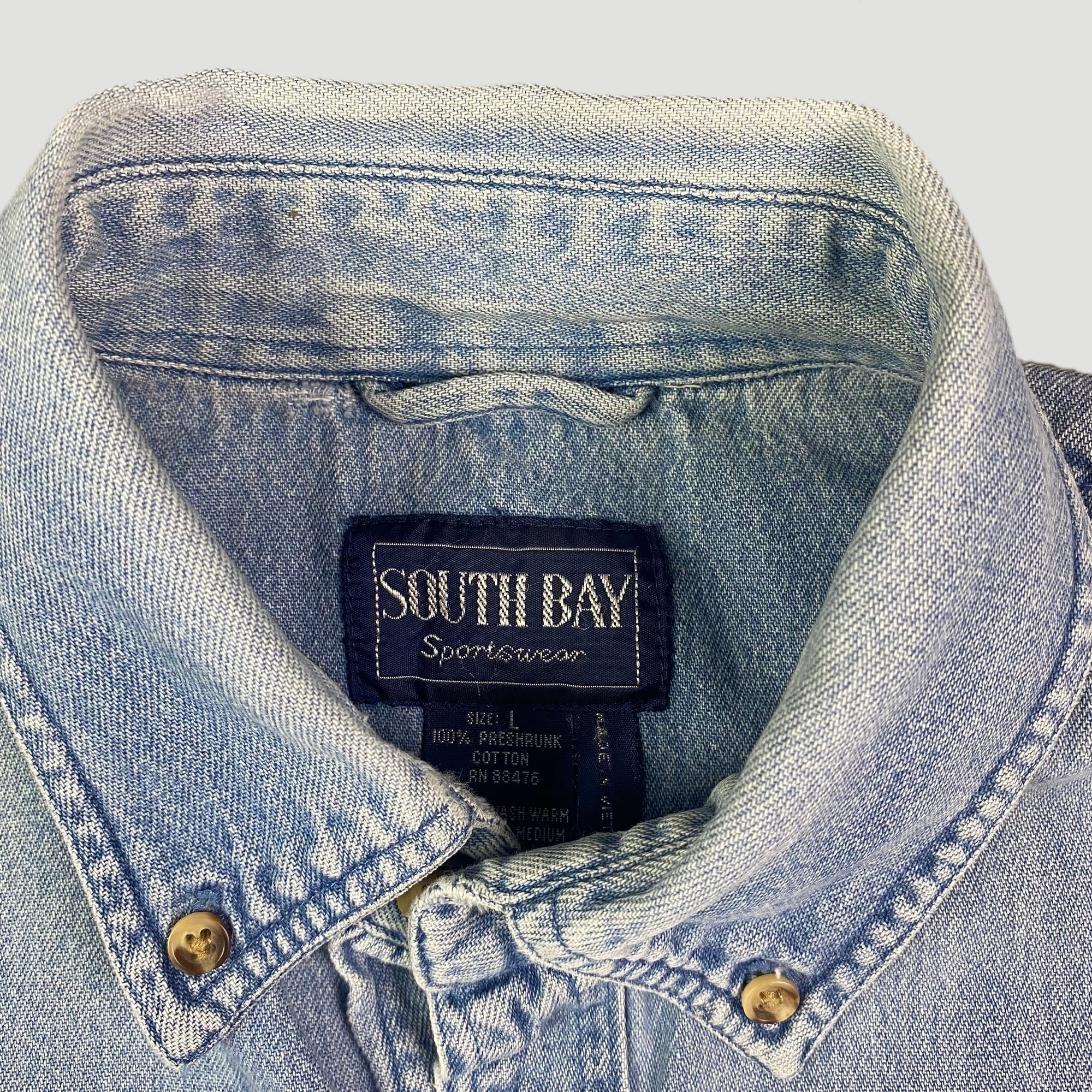 90's Apple Macworld Denim Shirt