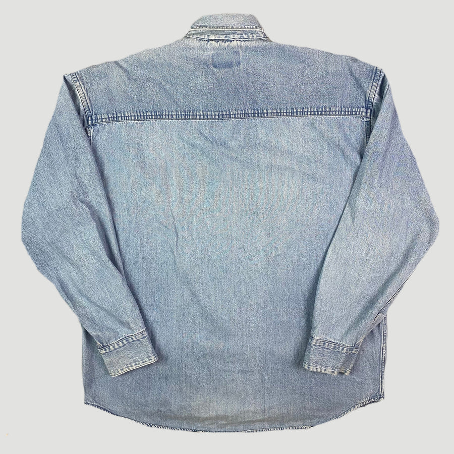 90's Apple Macworld Denim Shirt