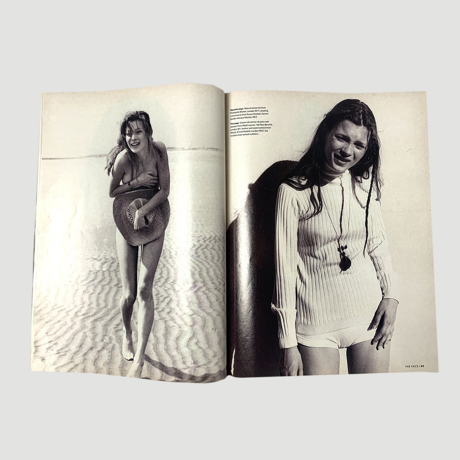 1990 The Face Magazine Kate Moss Issue