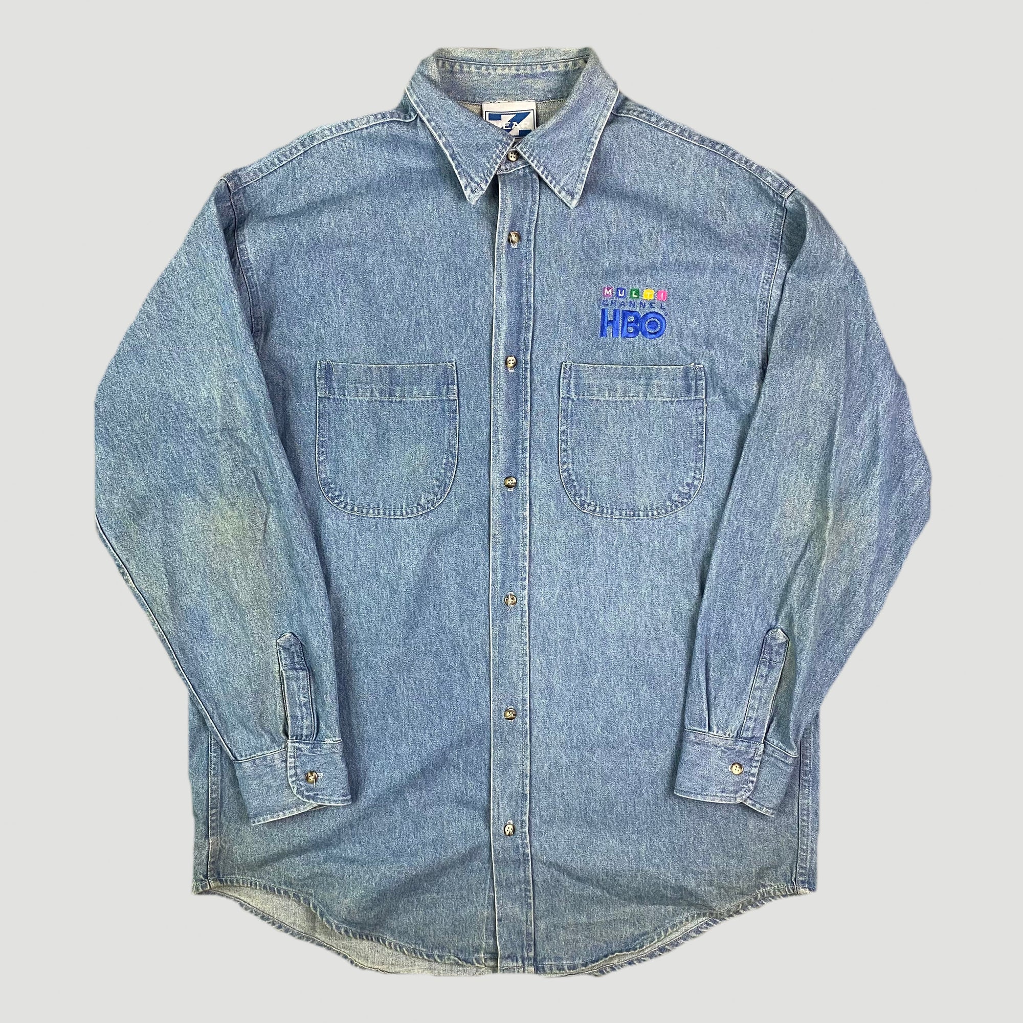 90's HBO Denim Work Shirt