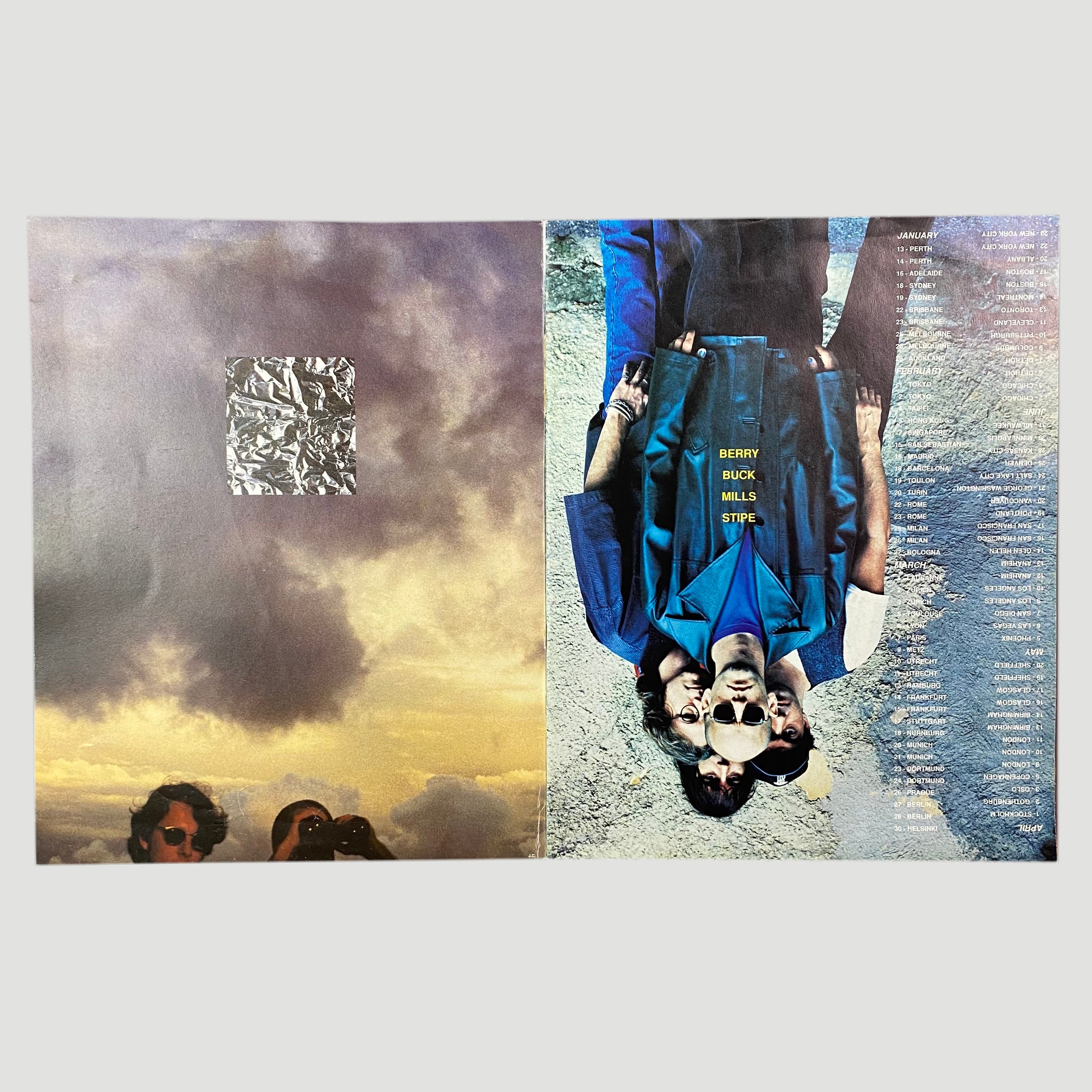 1995 R.E.M. Monster Tour Programme