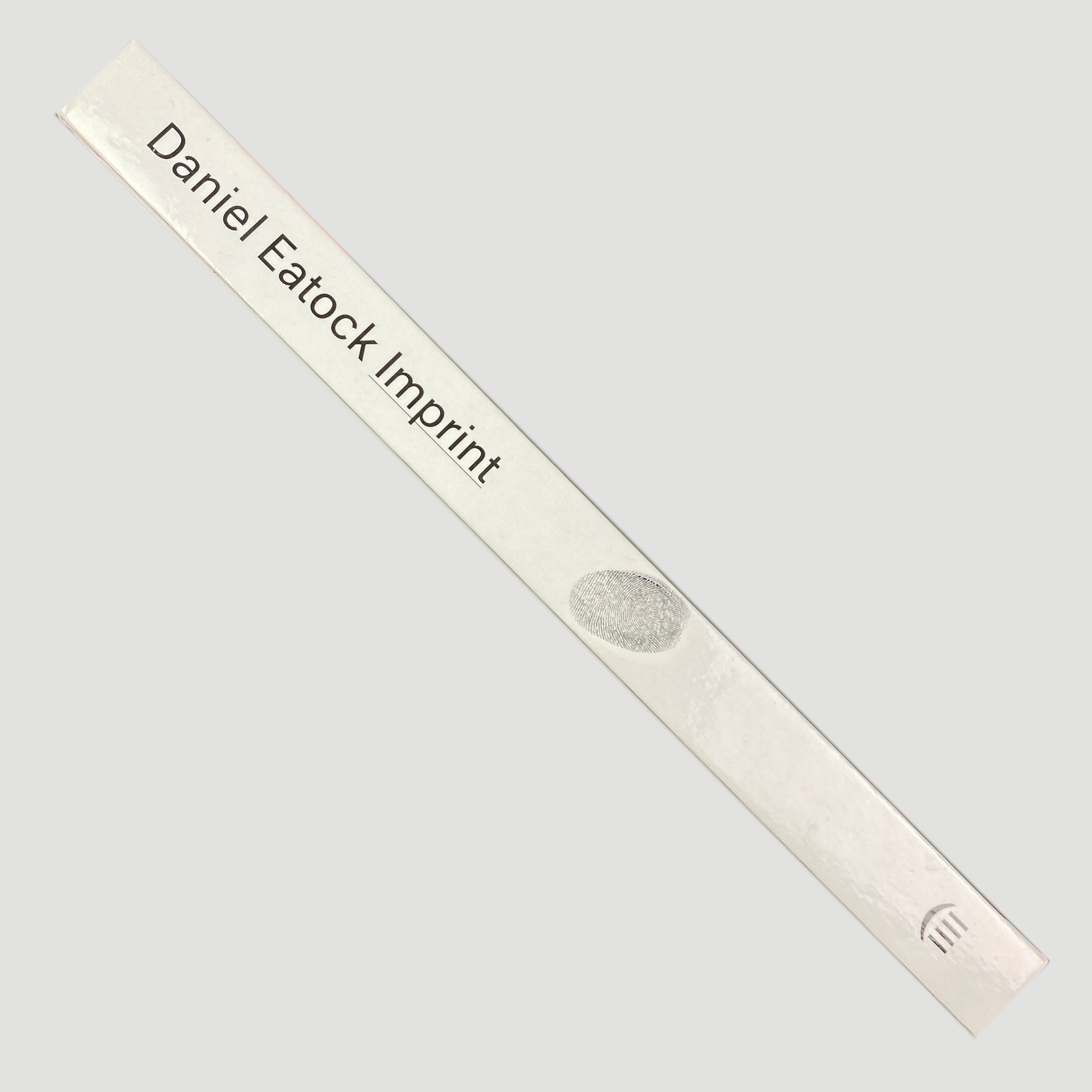 2008 Daniel Eatock 'Imprint' 1st Edition