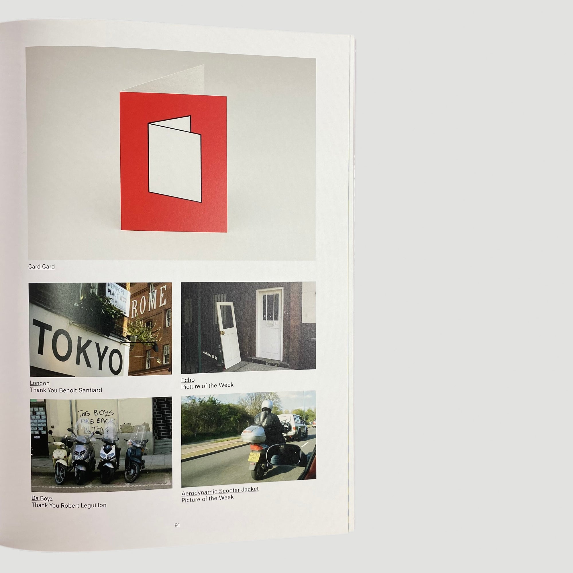 2008 Daniel Eatock 'Imprint' 1st Edition