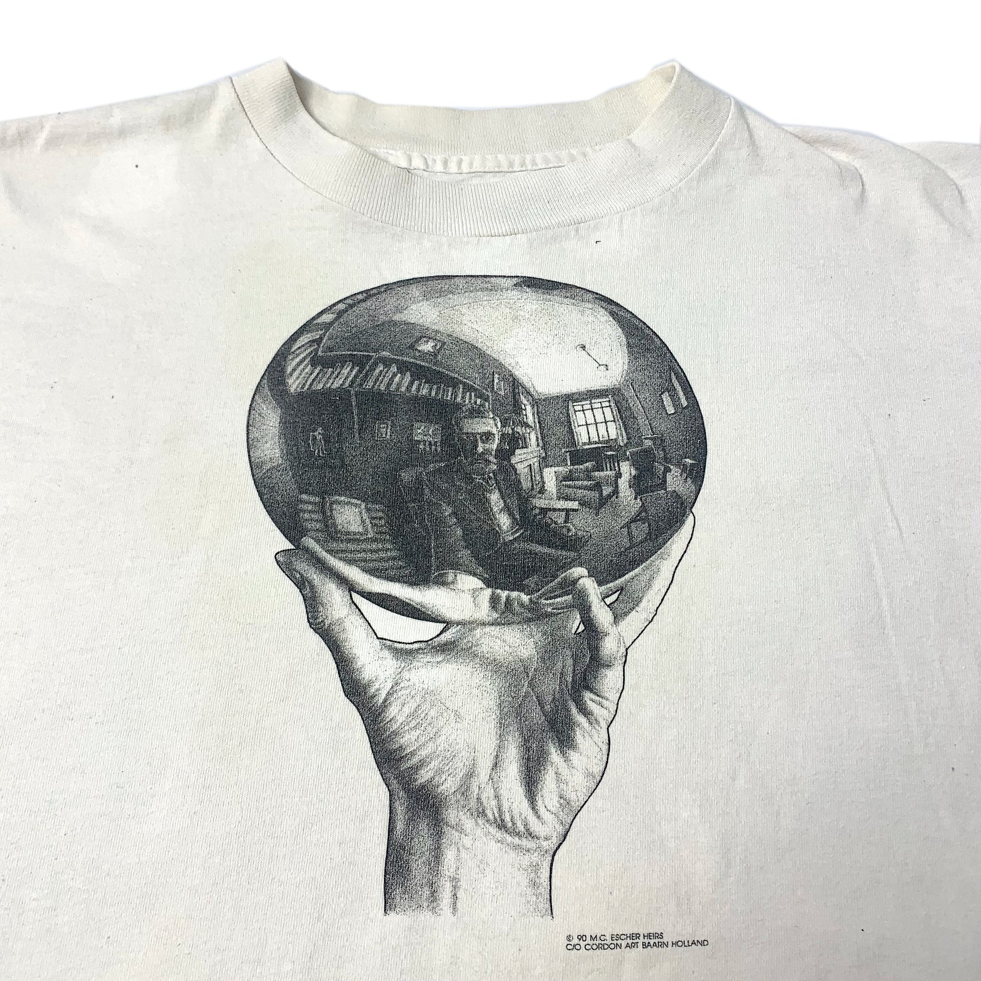1990 M.C. Escher Mirrorball T-Shirt