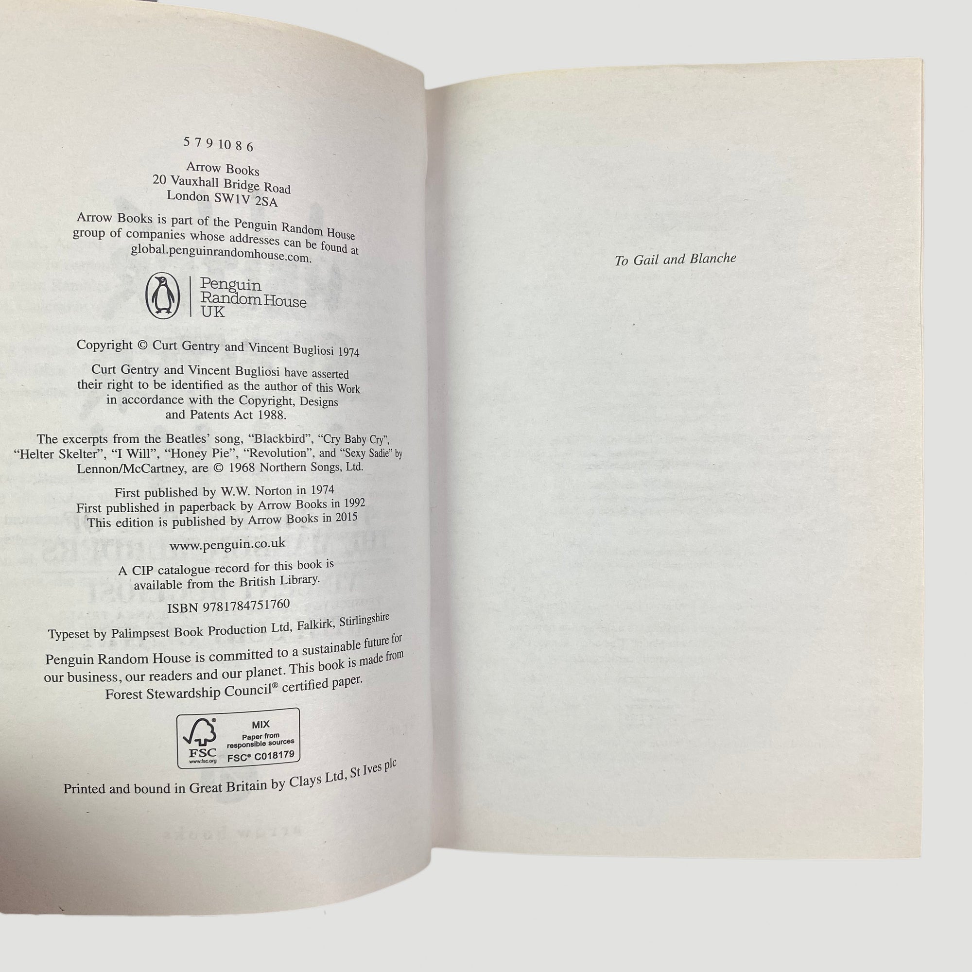 2015 Helter Skelter: The True Story of the Manson Murders