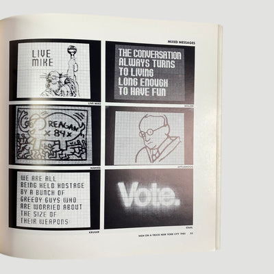 1986 Jenny Holzer: Signs (1st Edition UK)