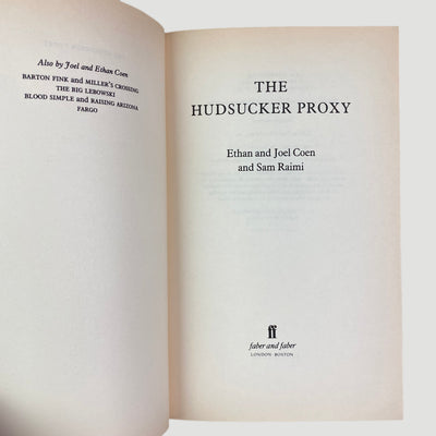 1994 The Hudsucker Proxy Screenplay + Interview