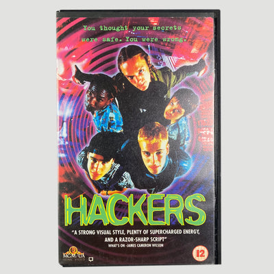 1995 Hackers Big Box Ex-Rental VHS
