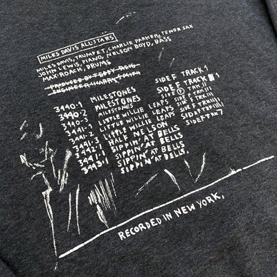 00's Japanese Basquiat 'Miles Davis Allstars' Hoodie